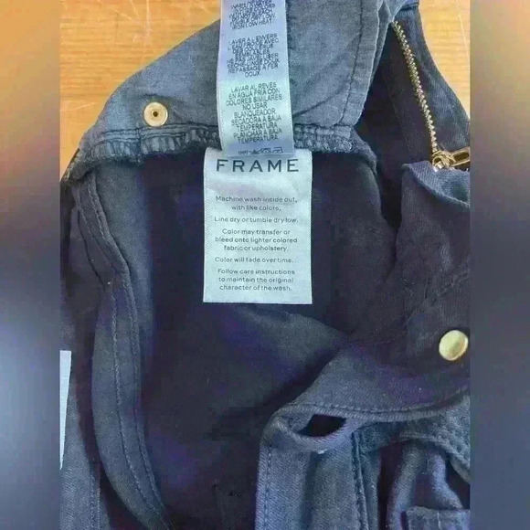 Frame le  skinny de Jeanne, sz 26 . Excellent condition. - Picture 10 of 12